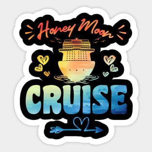 Honeymoon Cruise Sticker